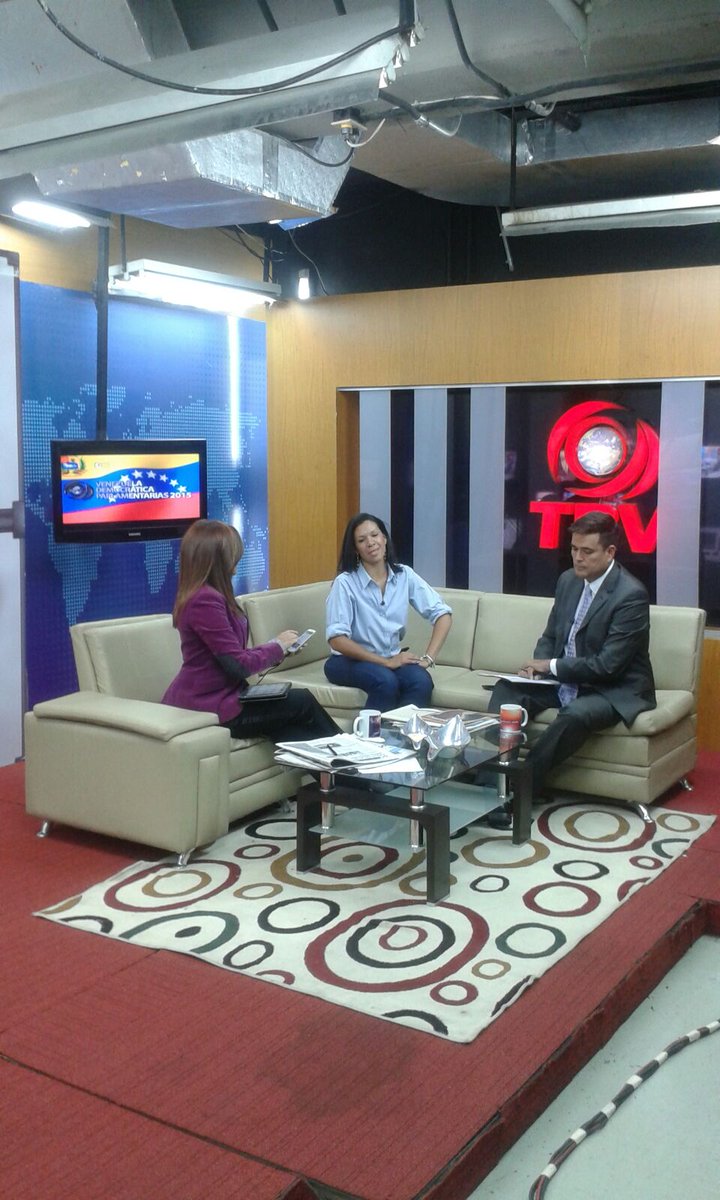 Visitando los medios #6D en <a href="/TrvOficial/">TRV</a> conversando sobre la participación de los sufragantes en el #circuito4