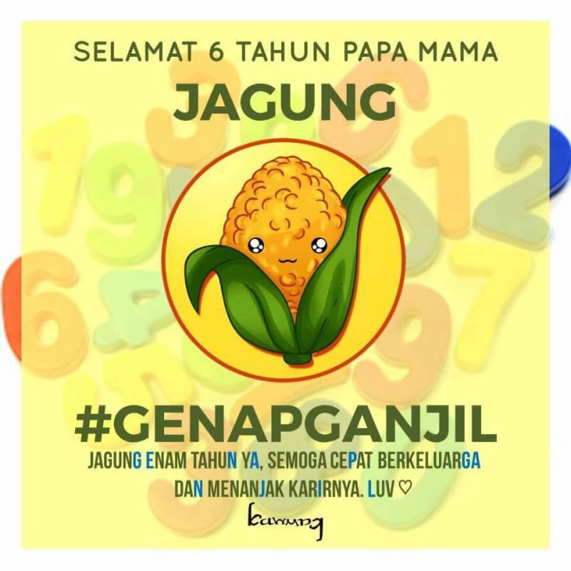 Kawung2011's tweet photo. Selamat 6 tahun papa mama @jagung2009 😆 semoga cepat berkeluarga dan menanjak karirnya 🙆 Luv 😘 #GENAPGANJIL https://t.co/LOcfkLlNEL