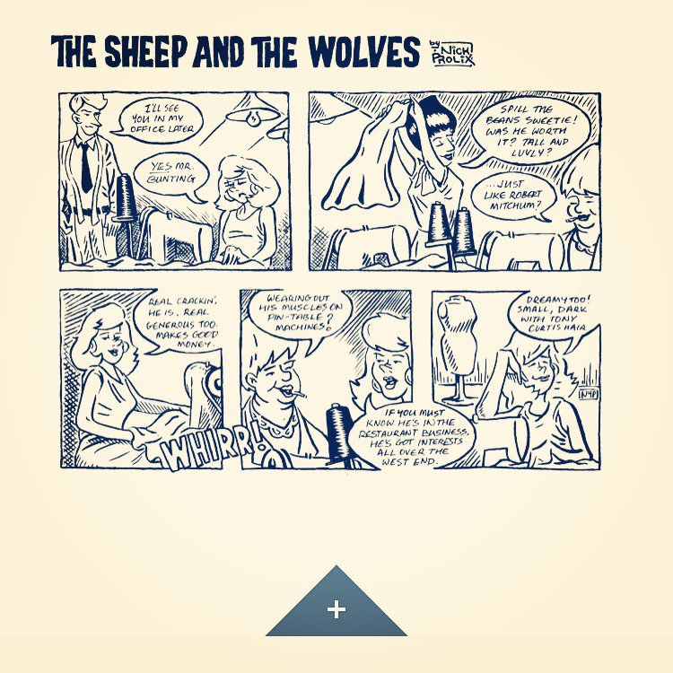 nickprolix's tweet image. Good morning internet, I'm looking for feedback on my #webcomic thesheepandthewolves.com Let me know what you think!