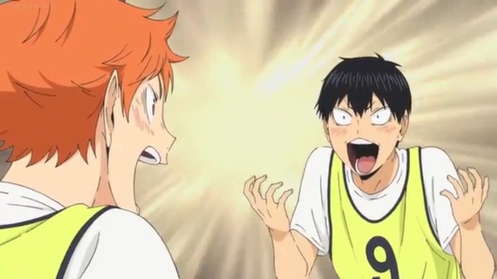 rt_animescenes's tweet photo. Tobio Kageyama and Hinata Shouyou (Haikyuu!!) https://t.co/7dkidevpLE