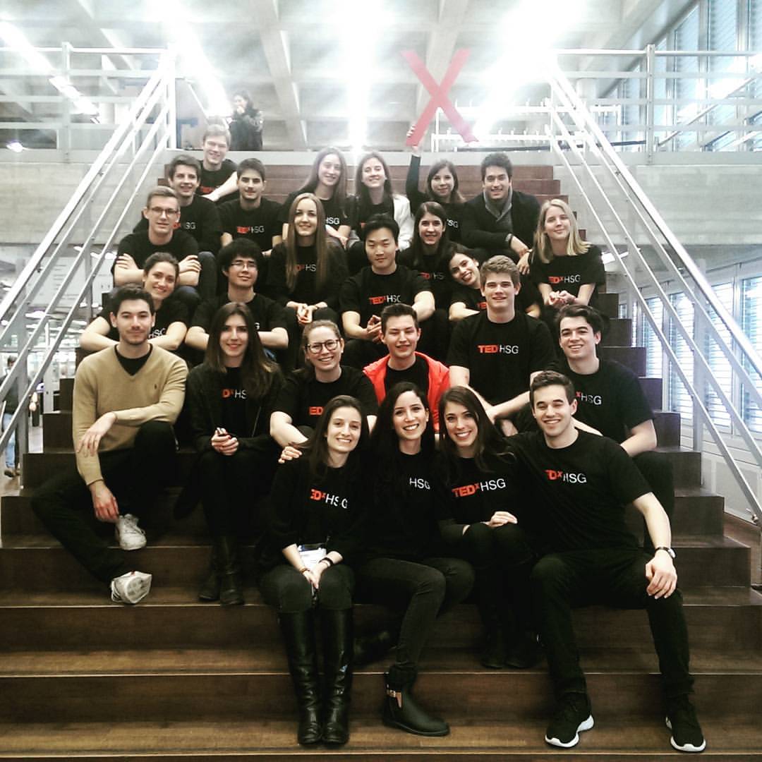 TEDxHSG team! Thank you all for coming or watching our livestream online! #TEDxHSG