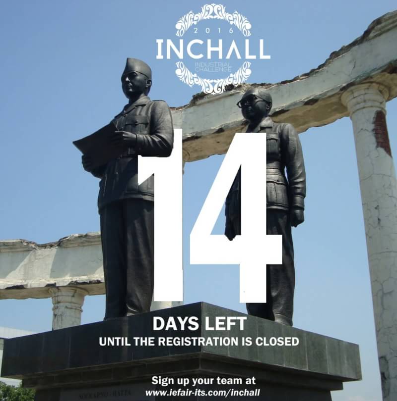 IT'S 14 DAYS BEFORE THE REGISTRATION IS CLOSED !