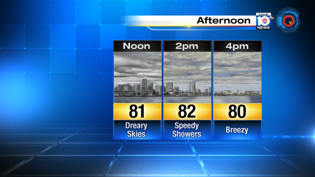 Here is a look at your Sunday forecast. Keep it tuned to local10 for more https://t.co/32tTFUTxFo