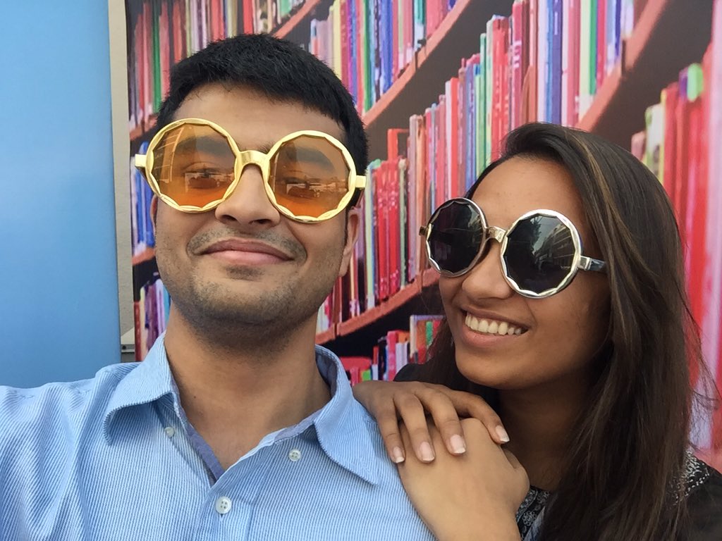 arjunkurane's tweet photo. #TimesLitFest2015 clicked @YESBANK photo booth https://t.co/x2NTRfynbW