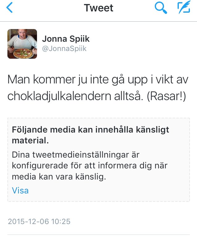 Twitter tyckte iaf det var skrämmande..