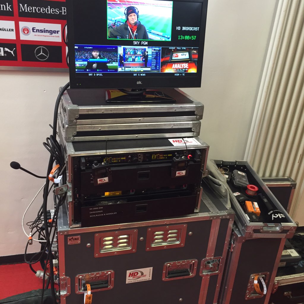 Vorbereitungen zu VFB - Werder...