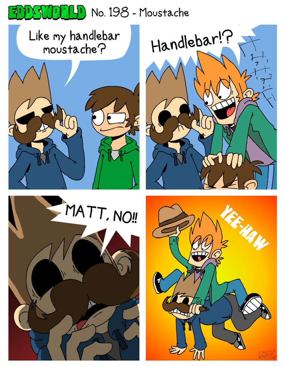 Damn. That moustache was just starting to grow on him… (illustrated by @Wonchopmonkeyma) 