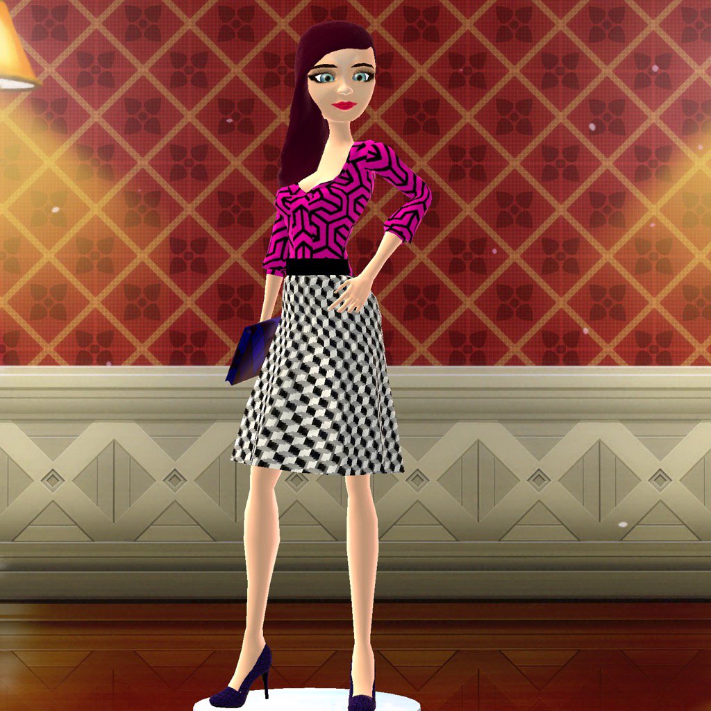 Look at the fabulous outfits my fashion model is wearing! How would you style her up? smarturl.it/ModelDress