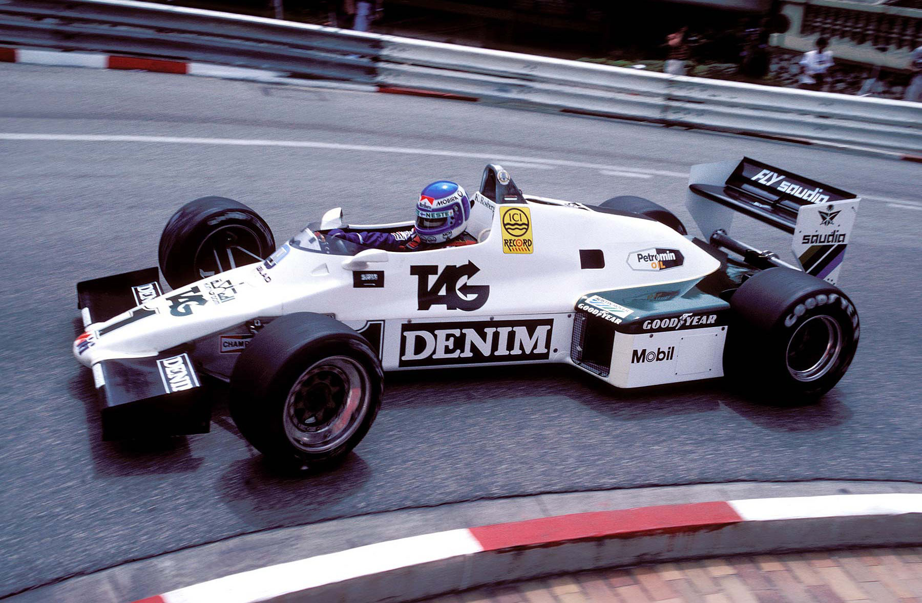 Keke Rosberg, 1983 Monaco Grand Prix. (Happy Birthday!) 