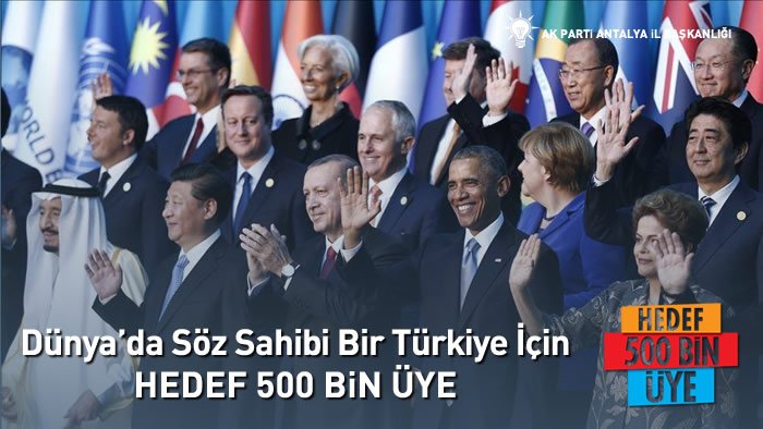 #Hedef500binÜye