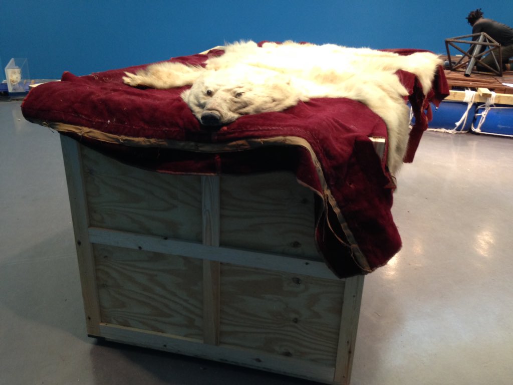 BryndisSnaeb's tweet image. #nanoq:flat out and blue some @ Wimbledon college of art