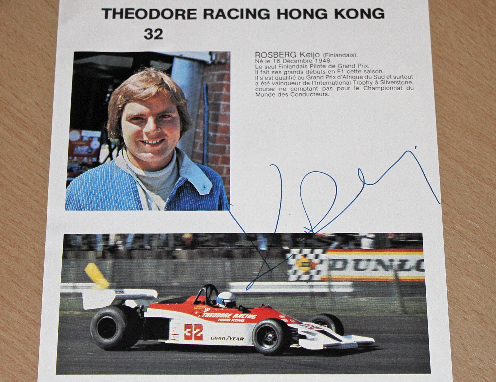   from my collection. Happy birthday Keijo Erik \"Keke\" Rosberg! 