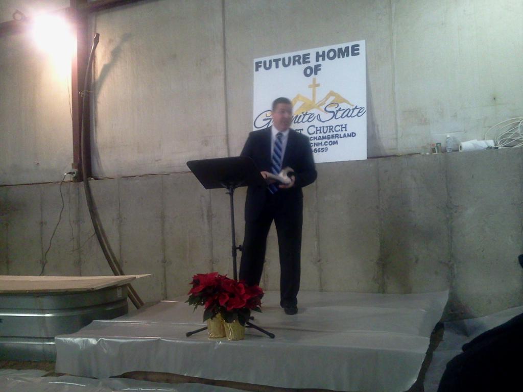 JKresco's tweet photo. First service in Granite State Baptist Church's new building!  God is good! https://t.co/D58gxbn6hl