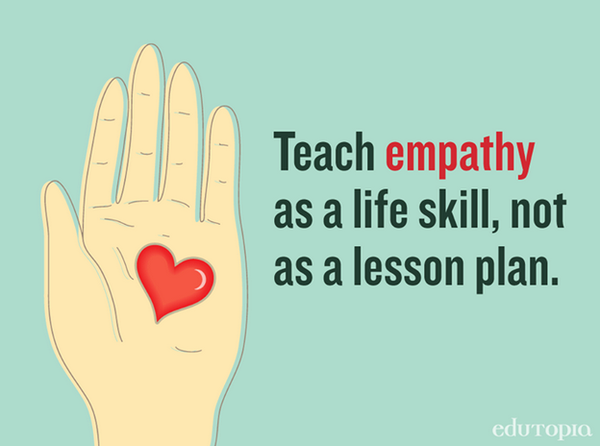 edutopia's tweet photo. It's the greatest gift you can give your students. #empathy https://t.co/af1e8nsOYp