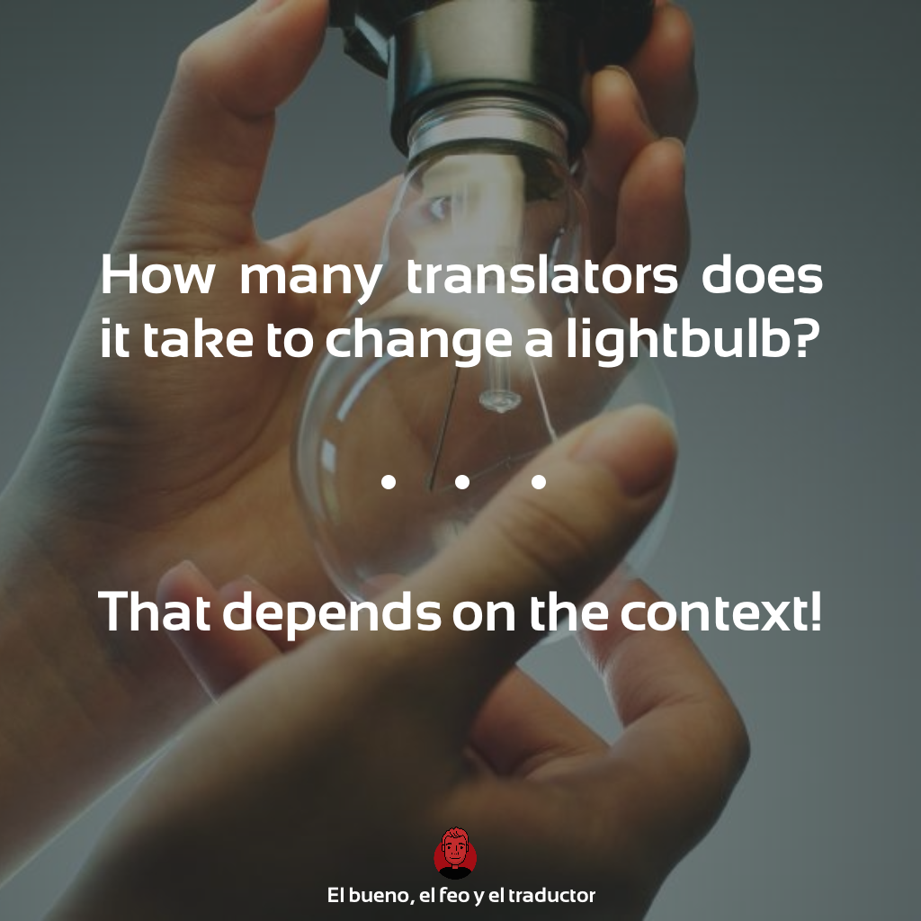 It all depends on the #context! #t9n