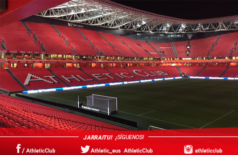 AthleticClub's tweet photo. ¡Después de 4 partidos fuera ya tocaba! Vuelve el fútbol a San Mamés  😎 #athletic https://t.co/sNCXuwsSts