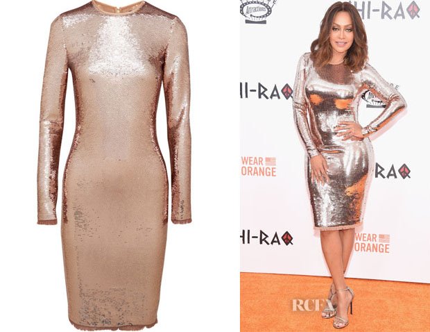 tom ford glitter dress