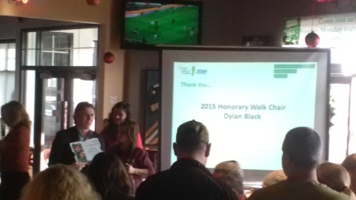 A well deserved and award for <a href="/dylanblackradio/">Dylan Black</a> at the <a href="/jdrfcanada/">JDRF Canada</a>  appreciation day
