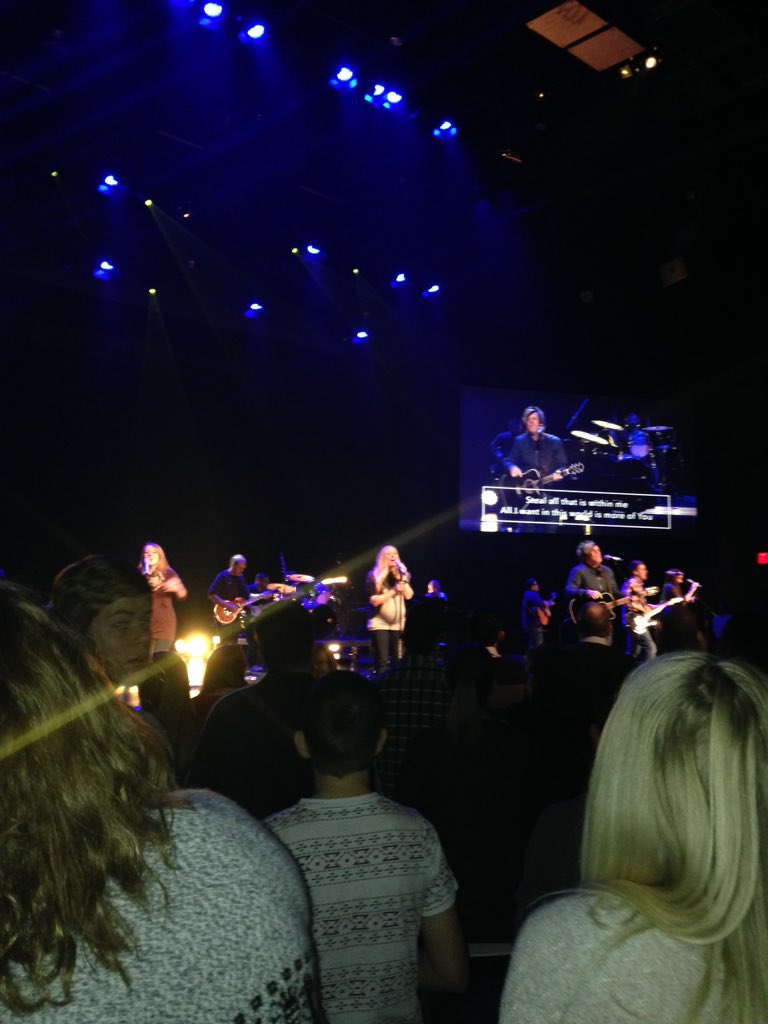 chelseagmadden's tweet photo. First service in the new building! Can't wait to see what God will do in 2045! @ava_marie01 @mac_henks #bigmoveday https://t.co/p53bGXyUGF