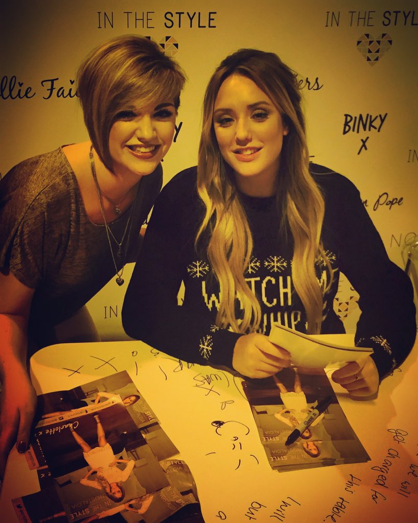 emmasorby's tweet photo. @Charlottegshore great to meet the legend that is charlotte Crosby today - even more hilarious in person😂 thank you! https://t.co/OMHKOfMYvb