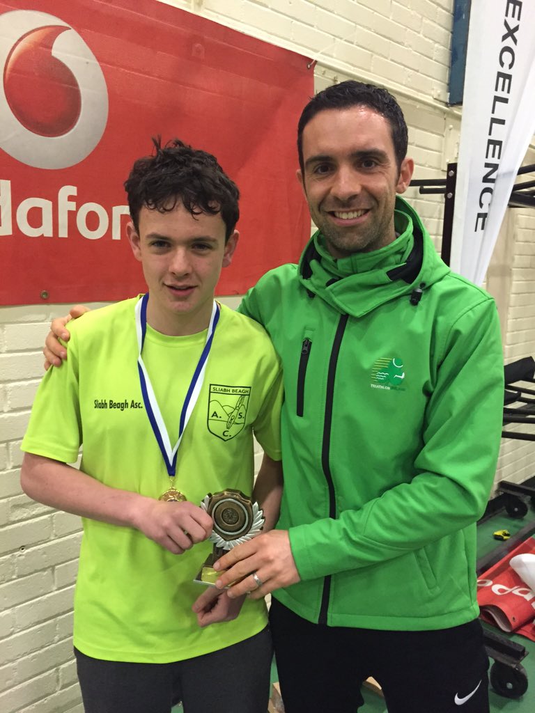 sliabhbeaghasc's tweet photo. CONGRATULATIONS to Connor Comiskey who WON the Ulster Secondary Schools Aquathon🏊👟🎉🏆 #UlsterChampion https://t.co/B6Ra4viRZC