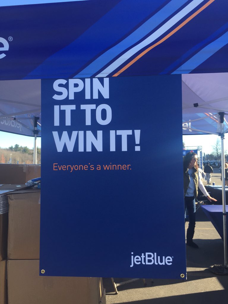 Take JetBlue out for a spin #jetbluetailgate <a href="/NStrissel/">Norbert Strissel</a> <a href="/HelloJetBlue/">HelloJetBlue</a>