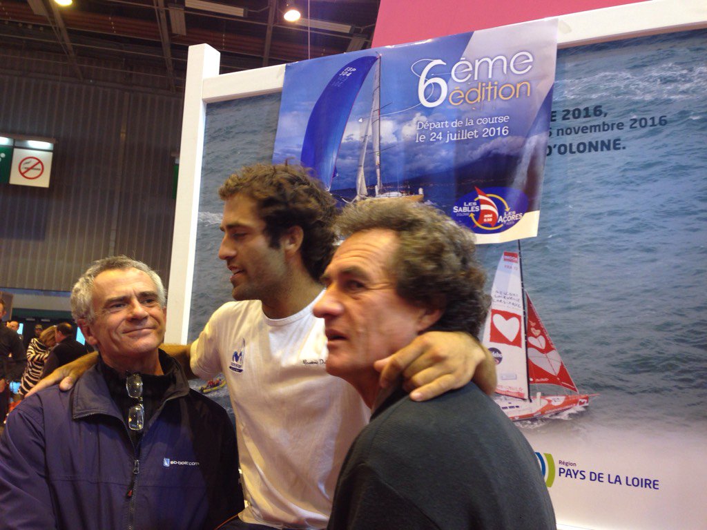 SailorsRaces's tweet photo. Choisi pour l'affiche de la #SAS2016 304- @Satanas304 prend la pose devant. https://t.co/8MXJuLf7Rj