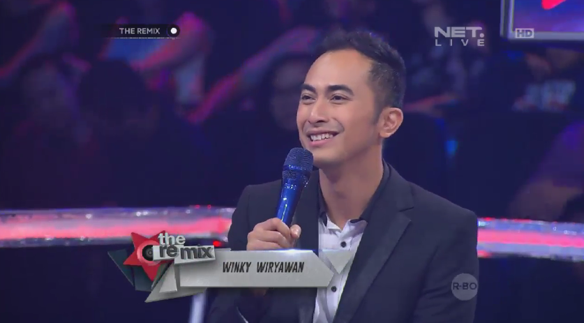 mdtvindonesia's tweet photo. Penampilan MONOSTEREO malem ini bikin @winkywiryawan JATUH CINTA!! #TheRemixNETHUAWEI https://t.co/G0EdnD2kaj