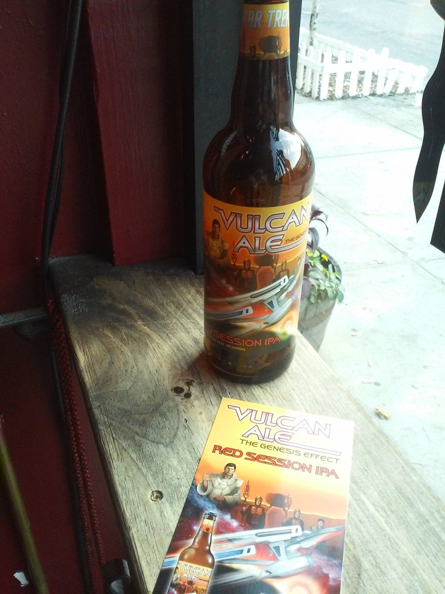 CarbotekNA's tweet photo. @roddenberry Just caught a glimpse of the #GenesisEffect @SobeysLiquor in Alberta. A hoppy weekend #Vulcan style https://t.co/WU5f2kwYVc