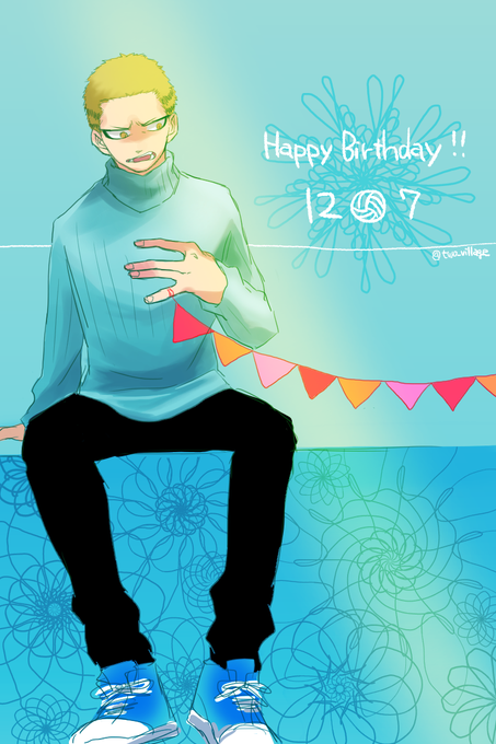 京谷賢太郎生誕祭のtwitterイラスト検索結果 古い順