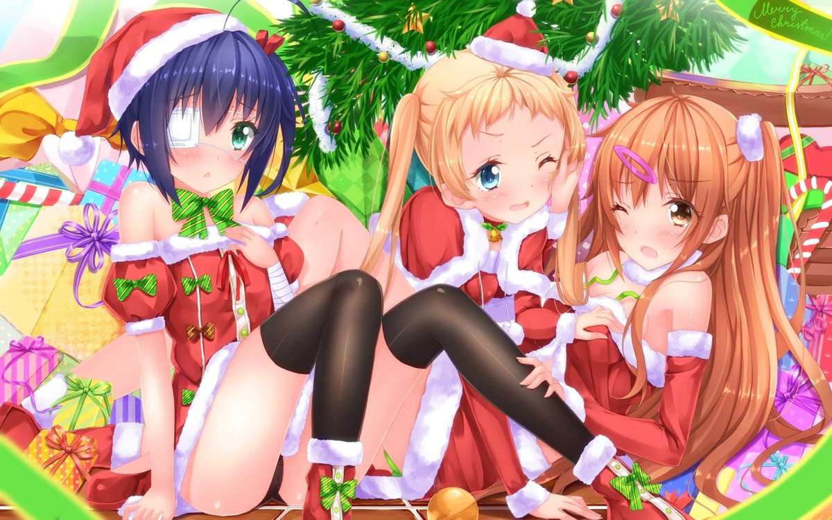VgaEsp's tweet photo. #SeductiveSunday #Christmas #ecchi #Chuunibiyou https://t.co/hmlOpg3buW