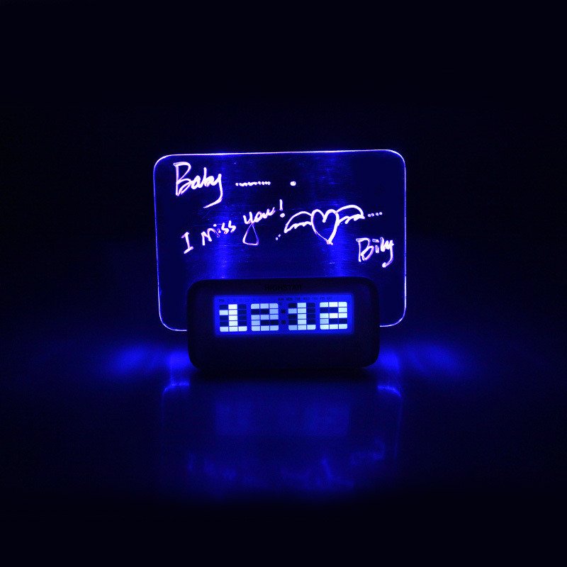 Buycoolprice's tweet photo. Shop Now $20 Blue Light Timer Digital Message Board Clock Alarm Temperature Calendar https://t.co/r6o1888XFP https://t.co/zlos52W5Nf
