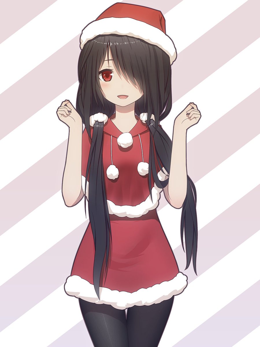 VgaEsp's tweet photo. #SeductiveSunday #Christmas #kawaii #DateALive #Kurumi #KurumiTokisaki https://t.co/Js2VzBROBE