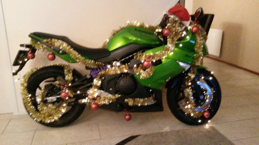 girltalksracing's tweet photo. And so, #MissionChristmasBike is completed. I don't like talking people into things, but this time I'm glad I did! https://t.co/H7FHxfQmCM