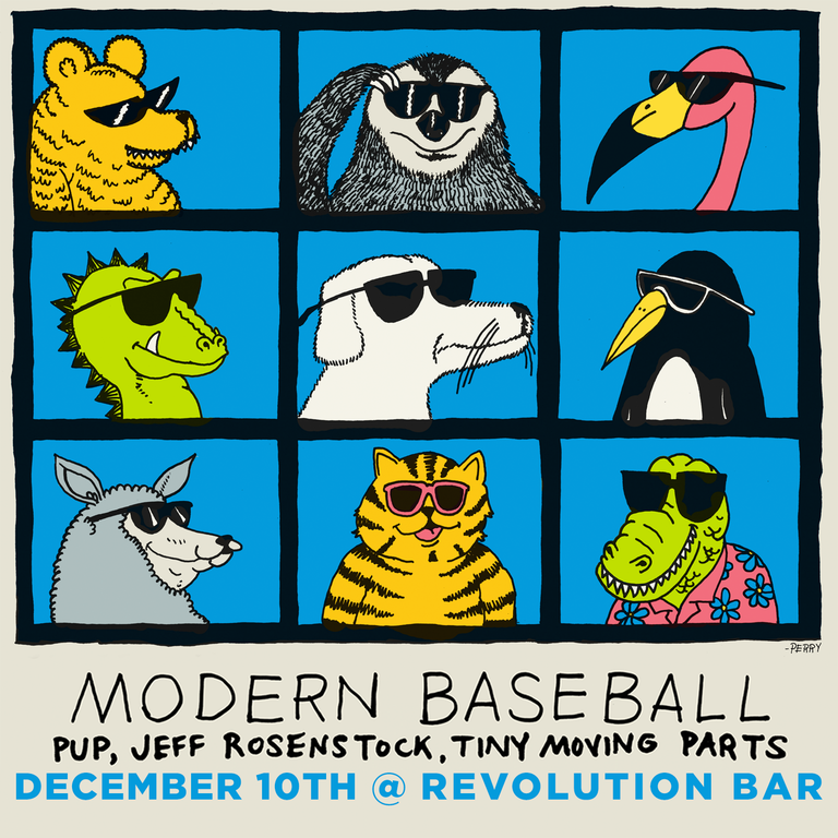 milestogoli's tweet photo. LOW TICKET ALERT: Onle 100 tix left for Modern Baseball &amp; friends on Thursday ! Get yours: https://t.co/VQCdkCoPnn https://t.co/9Zx6j9MxLX