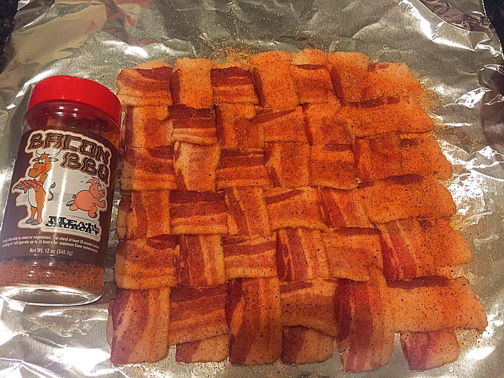 MeatChurch's tweet image. If your breakfast isn't starting out like this then you aren't trying hard enough.

#BaconBBQ #Bacon #BaconExplosion