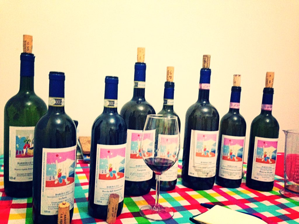 Re_Rack's tweet photo. #robertovoerzio #barolo #barbera #oppenbottles #homework https://t.co/jZA8msBk24
