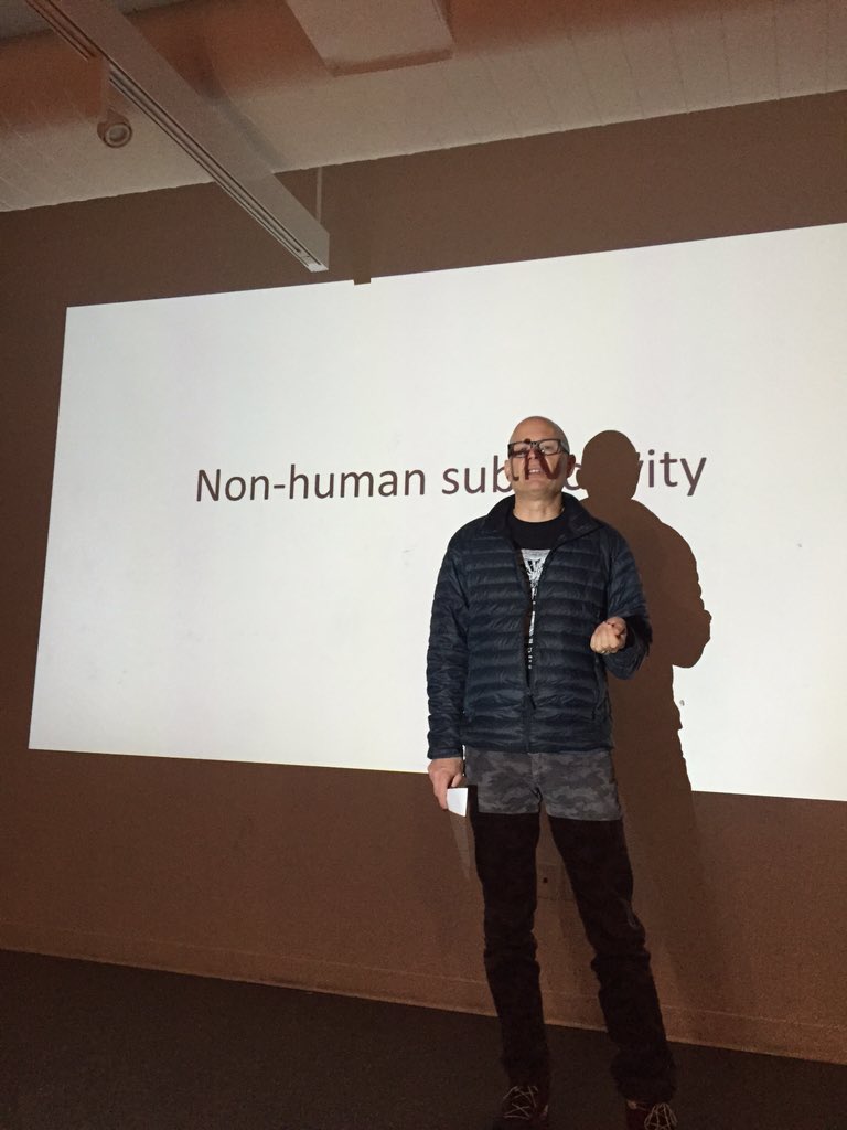 mr_tumnus's tweet image. slime log: hello. let's talk non-human subjectivity since u bipeds like labeling things. #nodesnyc @Nodes_Networks