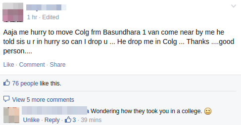MeAstraL's tweet photo. #CarpoolKathmandu comedy. LMAO. Why do you hate Nepali language so much? https://t.co/WmUrbj1CTb