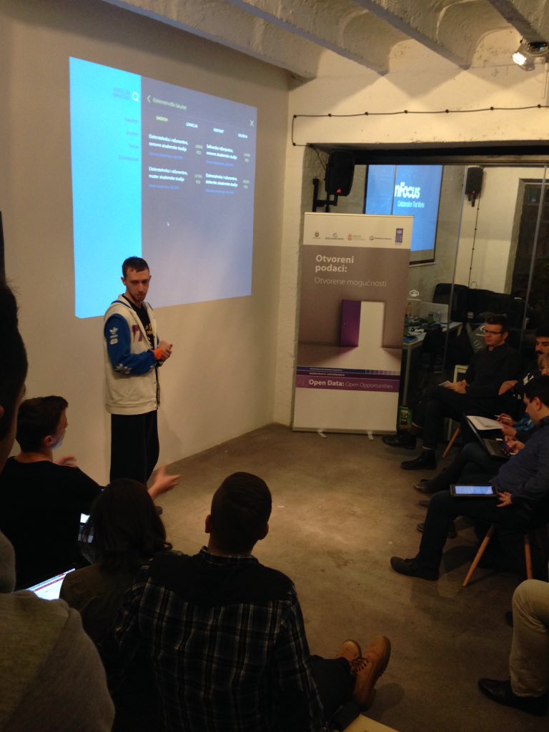 LejlaSadiku's tweet photo. Unanimous call for action for more and better quality #opendata @hakatonrs https://t.co/ZaytkngVFb