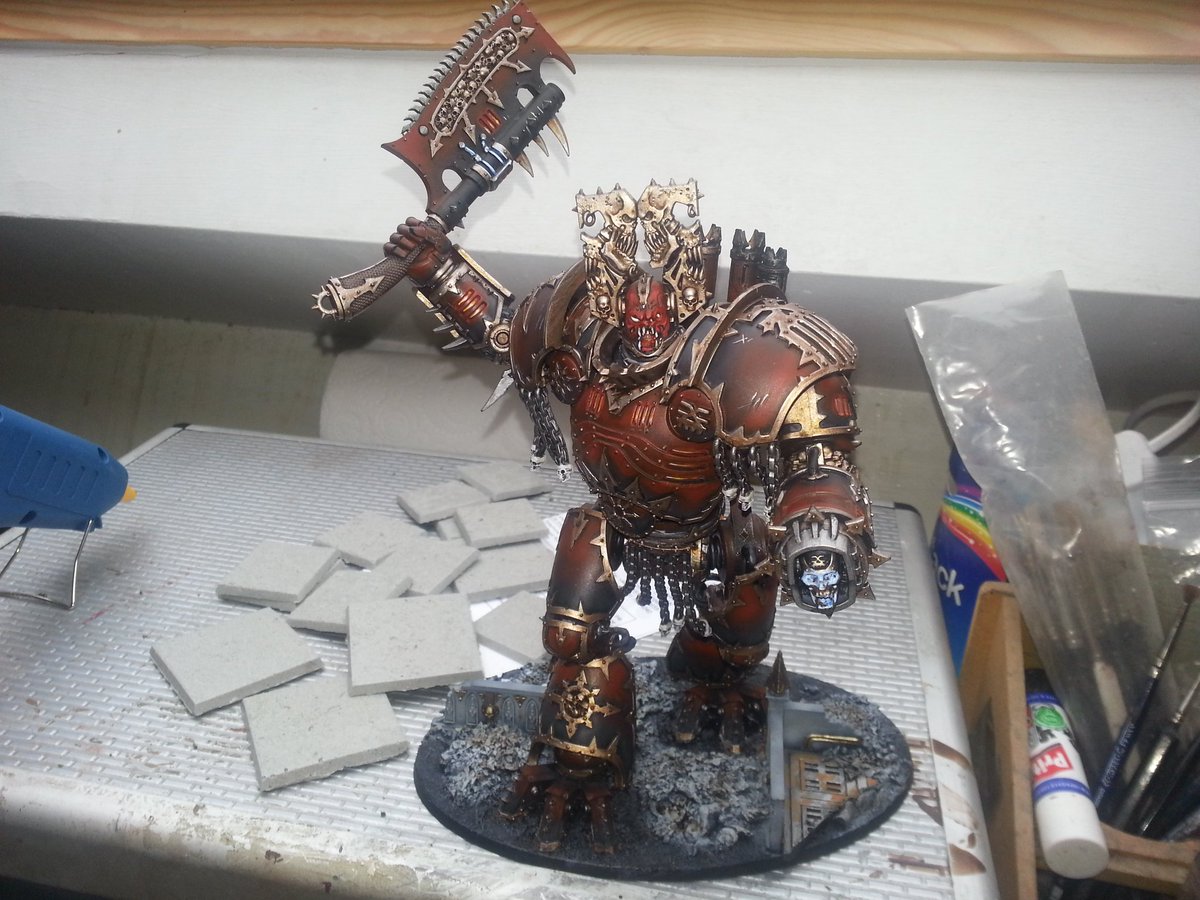 InfoMander's tweet photo. Recently finished Kytan. #forgeworld, #warhammer40k https://t.co/BjQZpnrnSI