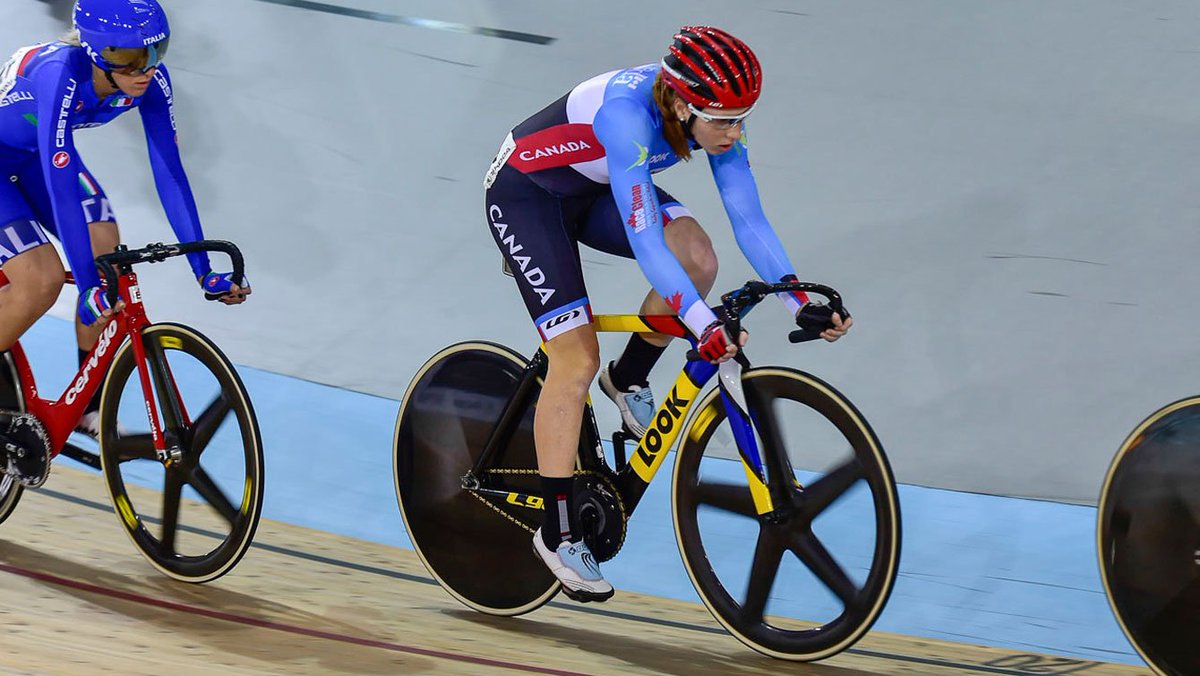 .<a href="/Alli_Bev/">Allison Beveridge</a> golden in women's omnium at track World Cup, <a href="/CyclingCanada/">Cycling Canada</a> wins three medals: bit.ly/1IMm5Gv