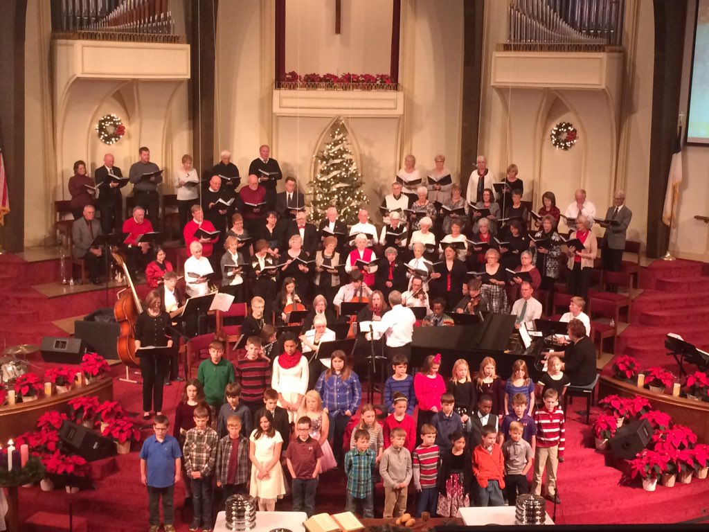 kdleesman's tweet image. So cool hearing the children's choir and adult choir sing together this morning!  #fbcjc #christmasmusical