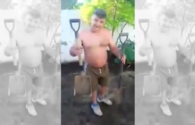 Un video "enseña" a militantes de La Cámpora a usar la pala ow.ly/VxFEP