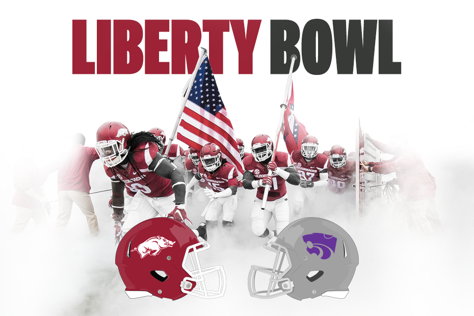 RazorbackFB's tweet photo. We're headed to Memphis! #WPS

BEAT. K-STATE. https://t.co/oeWsDoF6TE