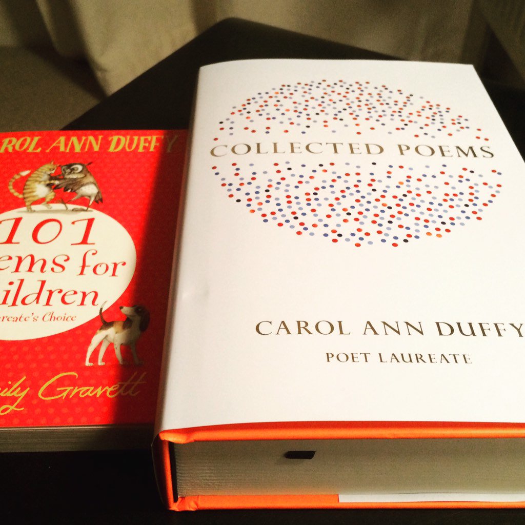 My swag from a wonderful evening of poetry &amp; music with Carol Ann Duffy <a href="/StBartsTheatre/">St Bart's Theatre</a>. Great local theatre.