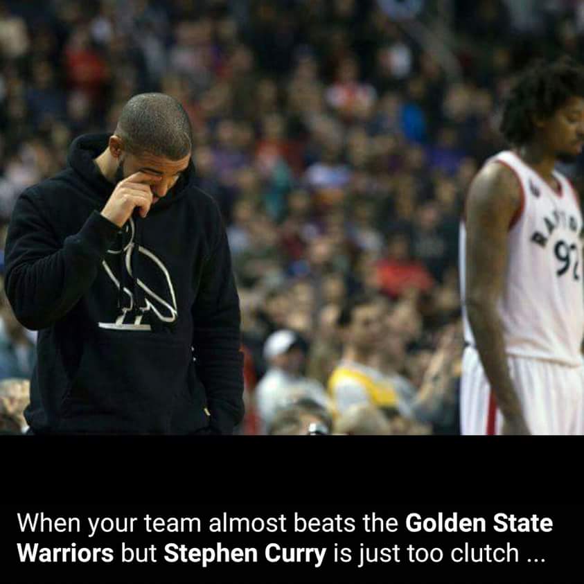 breakdownsport's tweet photo. Wonder if Drake is still crying lol #ChefCurryWitDaShotBoy @NBAFCPRadio @CJenkins76WS @00EricCisneros @BreakdownEl https://t.co/YMVDvAUsND