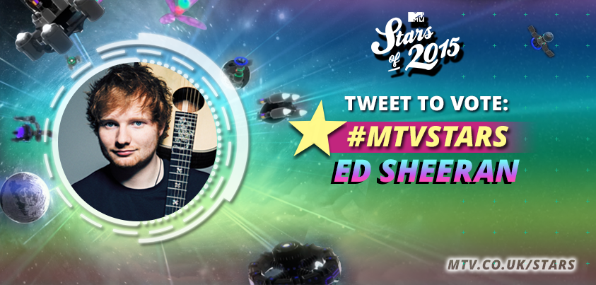 MTVMusicUK's tweet photo. Vote for @edsheeran using #MTVStars Ed Sheeran 

or RT this tweet! 1 RT = 1 vote! https://t.co/1hbb1gB5GH https://t.co/1q8STeQuaR