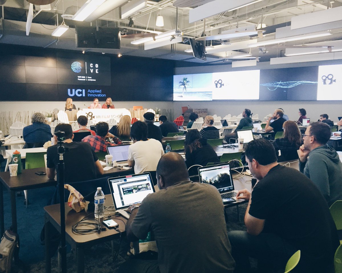 Day 2 of #VRFilmSchool. Understanding the User's Perspective with @GalvanizedSouls <a href="/springbokvr/">SpringbokVR</a> <a href="/SoCalVR/">SoCalVR</a>