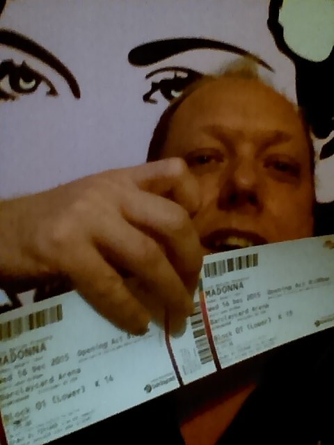 #BitchImFrontRow #RebelHeartTour   troyboy1972 16th December 2015 Birmingham